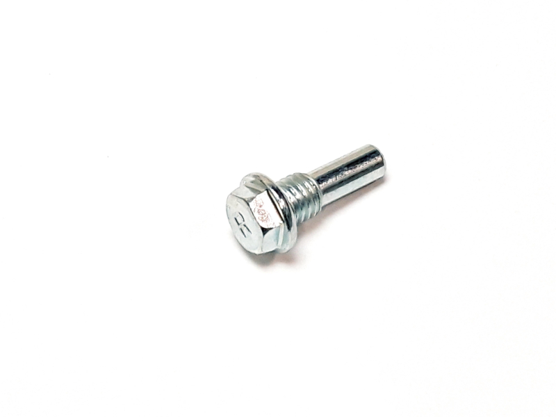 Guide wheel pin shaft