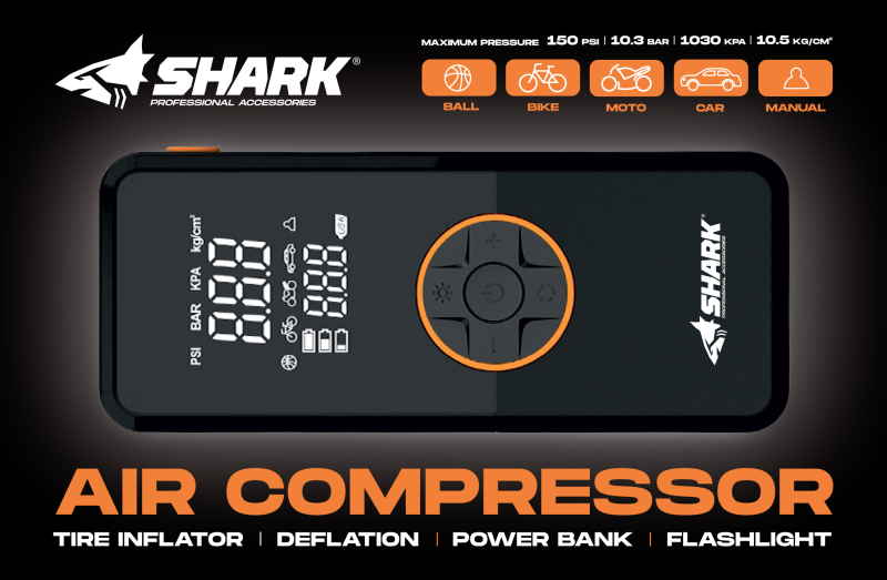 Акумуляторний компресор SHARK BP-150