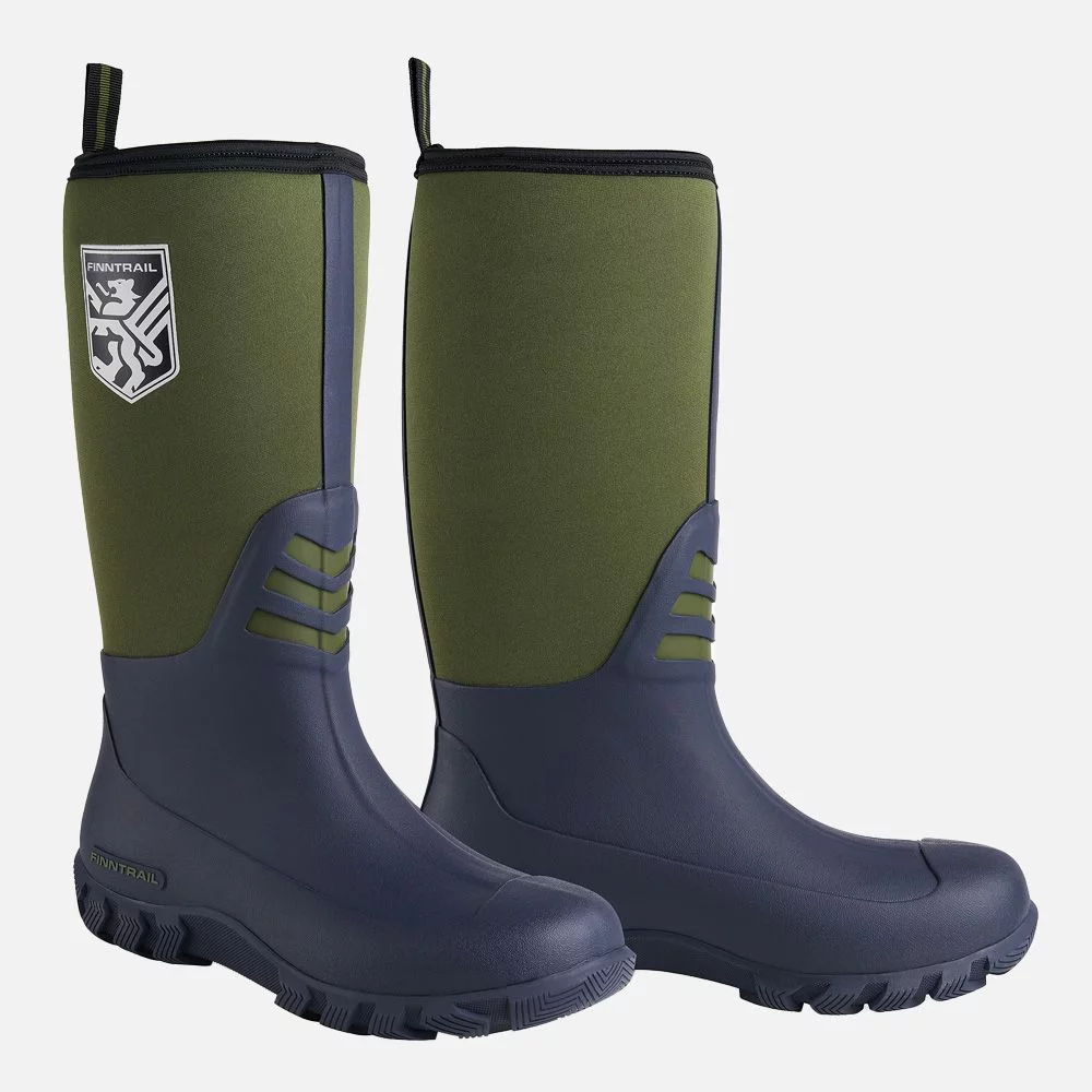 Finntrail Rubber Boots Outlander Khaki