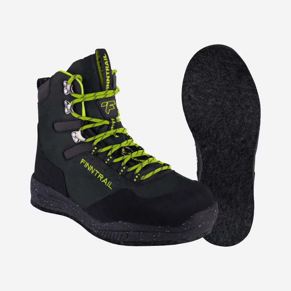 Finntrail Sportsman Boots, Graphite (Felt Sole)