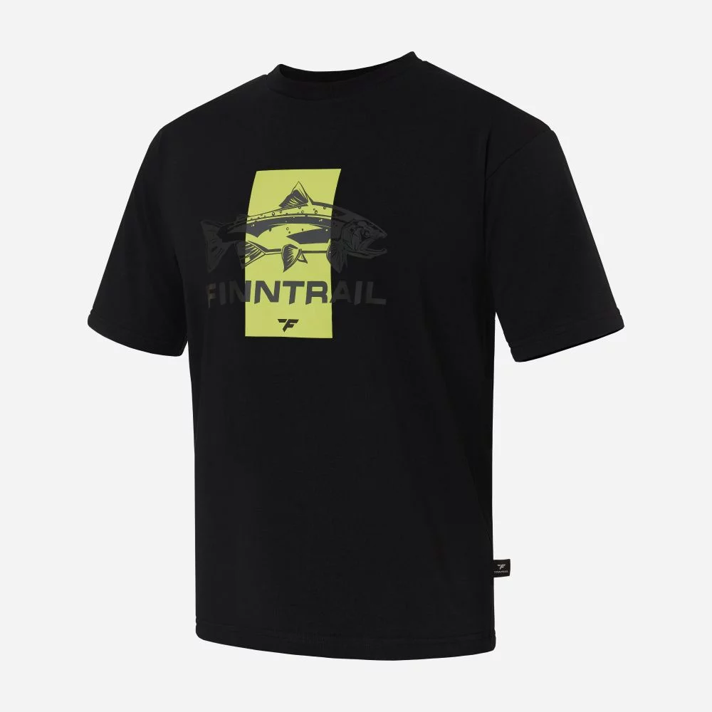 Футболка Fish 6718 BlackYellow XL