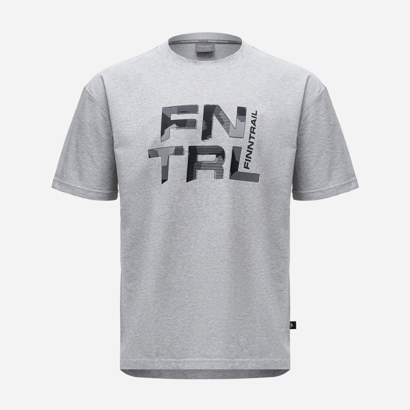 Футболка Big Logo 6733 GreyMelange XL