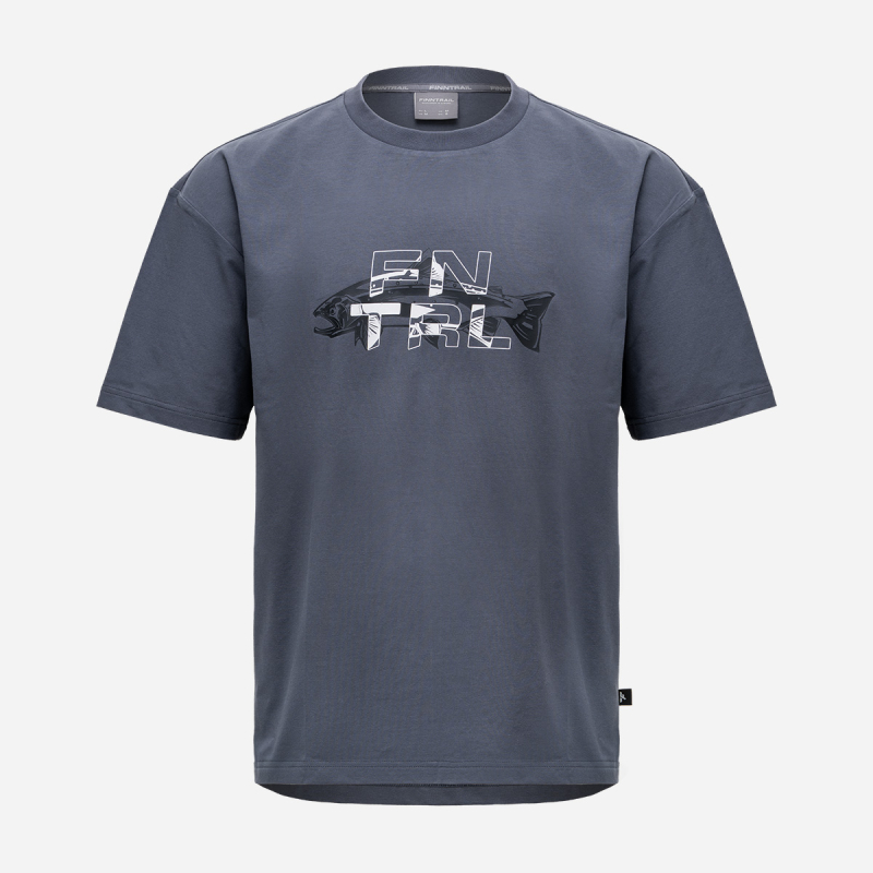Футболка Fish 6731 DarkGrey XL