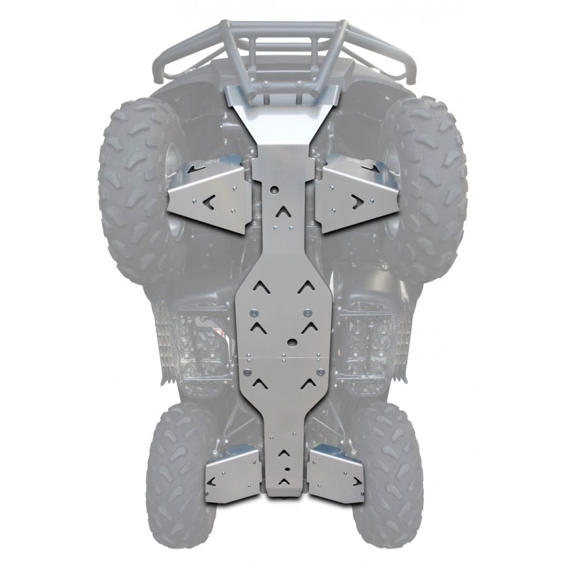 Full Aluminum Skid Plate Kit for Kaw. Brute Force 750 2017