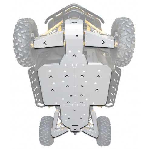Complete Aluminium Skid Plate Kit for Yamaha YXZ1000R