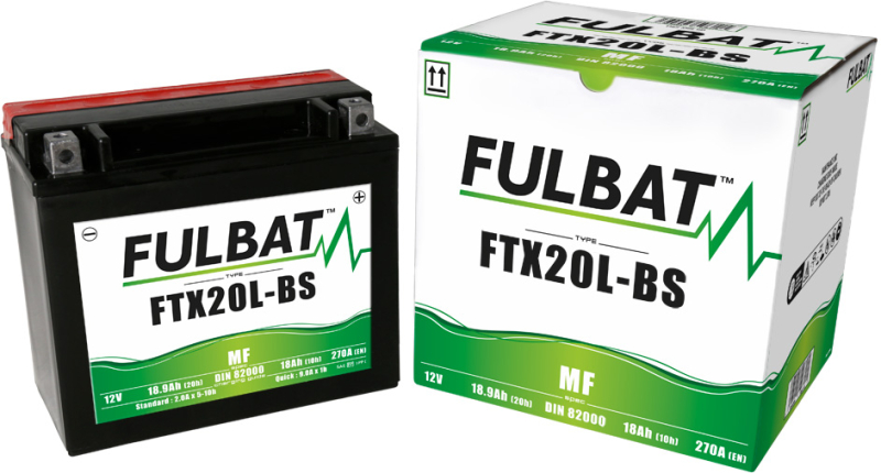 Battery 12V/18Ah FTX20-BS (YTX20L-BS)