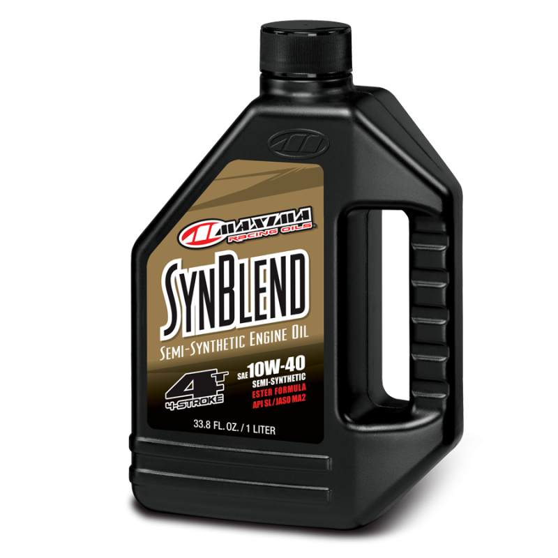 Напівсинтетична моторна олива Maxima Maxum4 Syn Blend 10W-40, 1 л