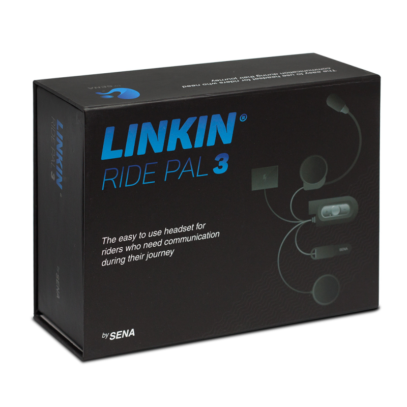 Bluetooth Intercom Headset LINKIN RIDE PAL III by SENA