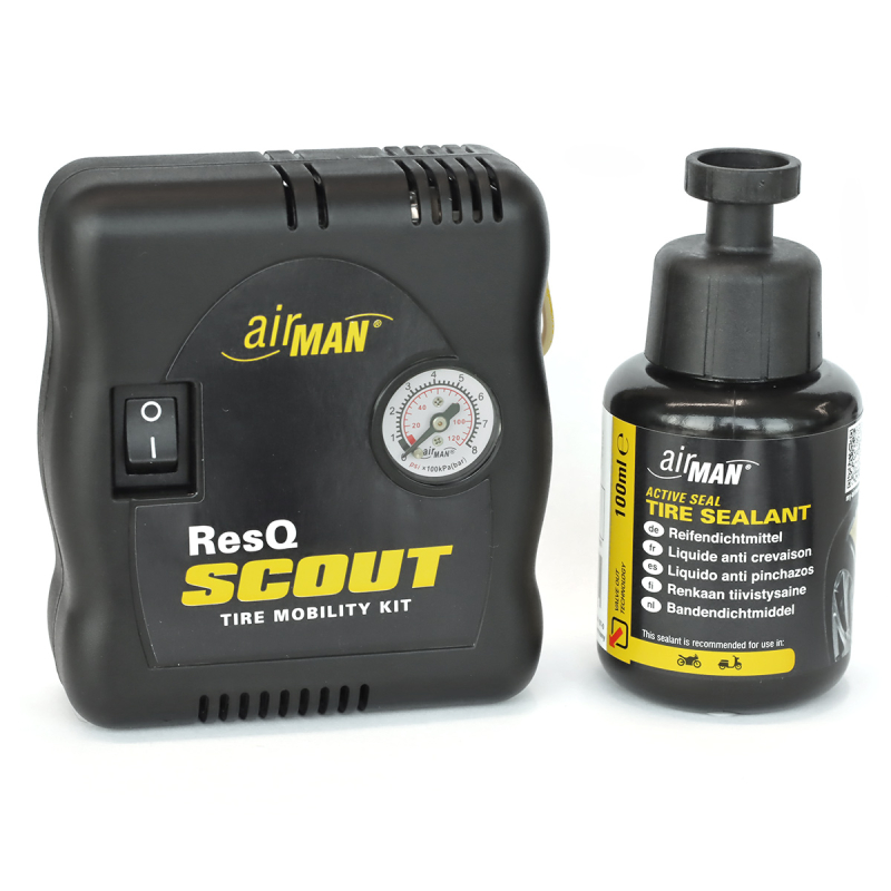 Ремонтний комплект для шин AirMan ResQ Scout 12V