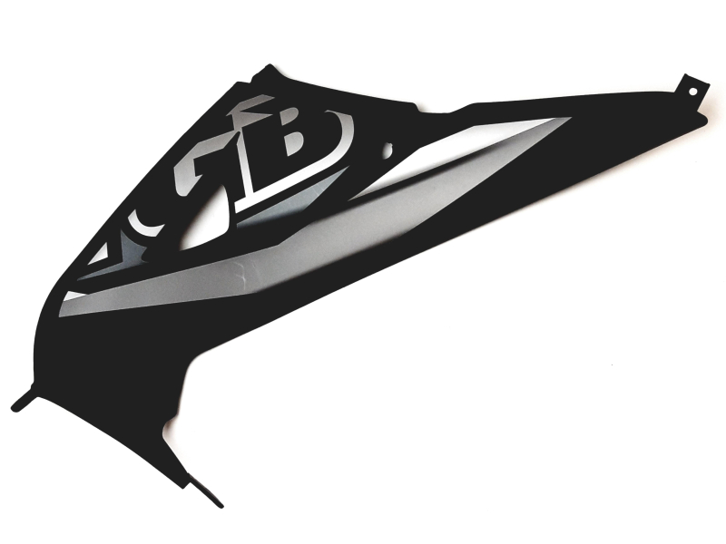 Оригінальна запчастина TGB COVER SIDE, LH., With Emblem