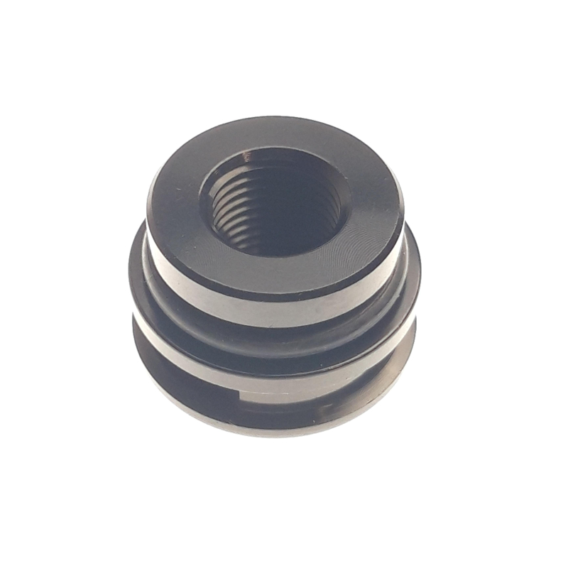 Air Valve Assembly [5/16-32 ORB x Schrader] EVOL3, Tamper Resistant, Black Ano II