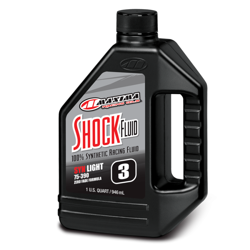 Олива для амортизаторів MAXIMA Synthetic Racing Shock Fluid Light 3WT
