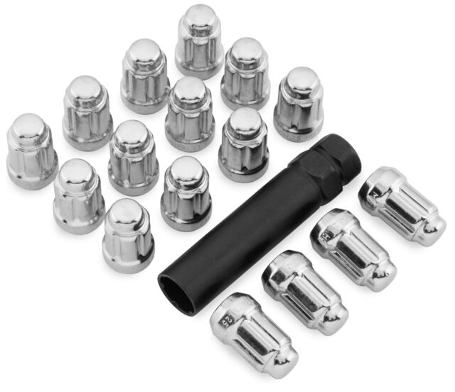 Конічні колісні гайки 12 мм x 1,25 Splined - 16 шт.