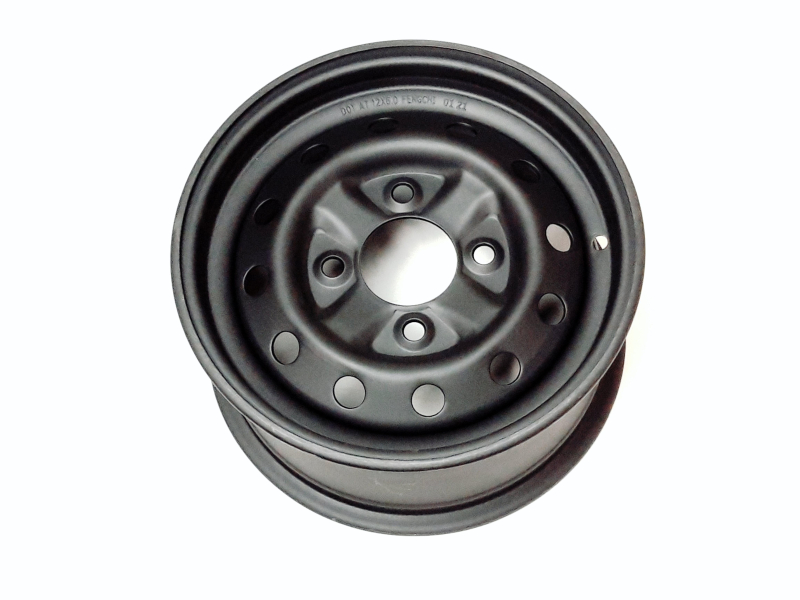 12 "FRONT RIM GLOSSY BLACK