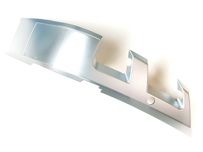 Оригінальна запчастина Linhai FRONT LEFT TRIM COVER (TWO HOLE USED FOR  ASSEMBLE REAR RACK )  (SILVER)