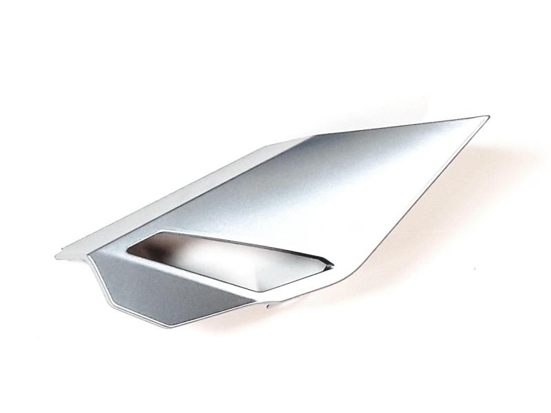 FRONT LOWER LEFT DECORATIVE COVER (SILVER)