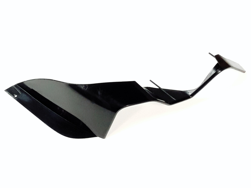 LEFT FRONT HEADLIGHT FRAME (BLACK)