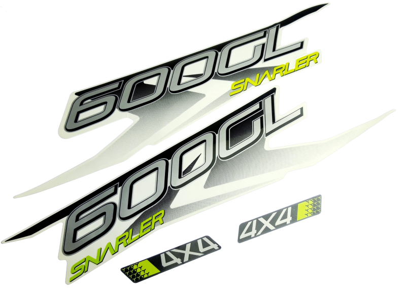 DECAL ASSY(600GL BLACK-GREEN)(LONG VEHICLE)