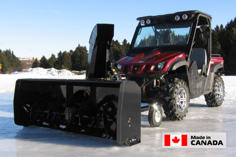 BERCOMAC Professional Snow Blower 72" (183 cm) with Honda 22HP Engine