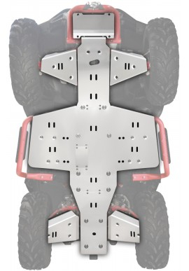 XRW Skid Plates Kit Alu - Segway Snarler AT6 L