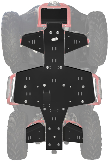 XRW PHD Skid Plates Kit for Segway Snarler AT6 S