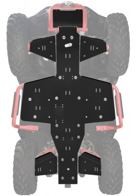 XRW Skid Plates Kit PHD for Segway Snarler AT6 L