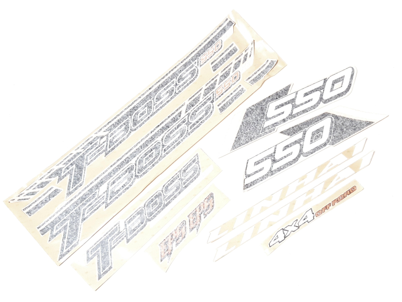 Оригінальна запчастина Linhai COMPLETE STICKER SET - (Non-White Plastic) T-Boss 550