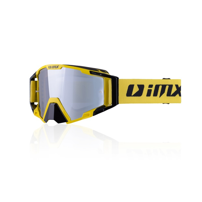 Гоглі IMX Sand Yellow/Black зі склом Silver Iridium