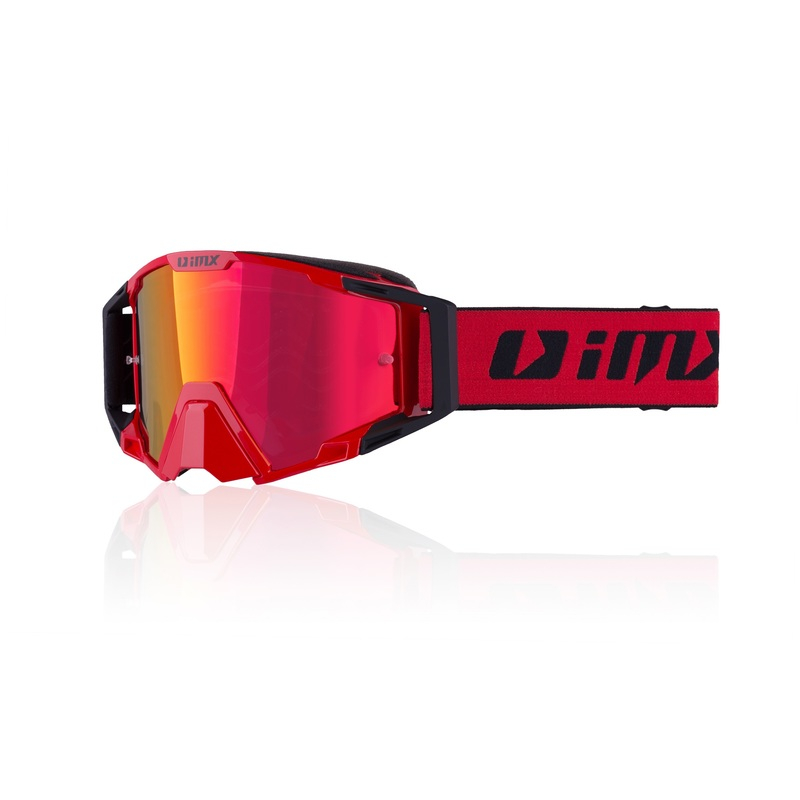 Окуляри IMX Sand Red/Black Matt, лінза Red Iridium