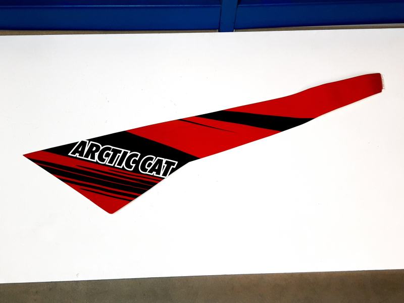 Оригінальна запчастина Arctic Cat DECAL,DOOR-LOWER-WC-VR-RH