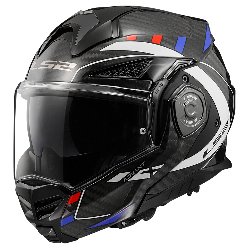 Шолом LS2 FF901 ADVANT X C FUTURE GL.WHITE BLUE-06 XXL