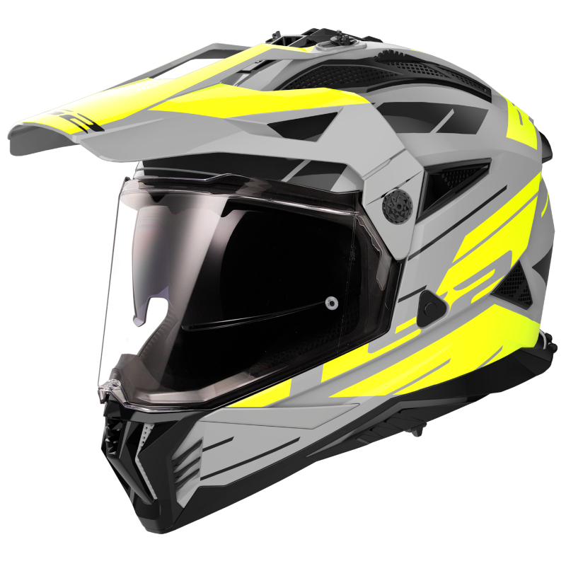 Шолом LS2 MX702 Pioneer II Namib M.Grey H-V Yellow-06