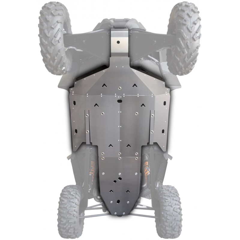 XRW Skid Plates Kit Alu for Polaris RZR 1000XP 2024