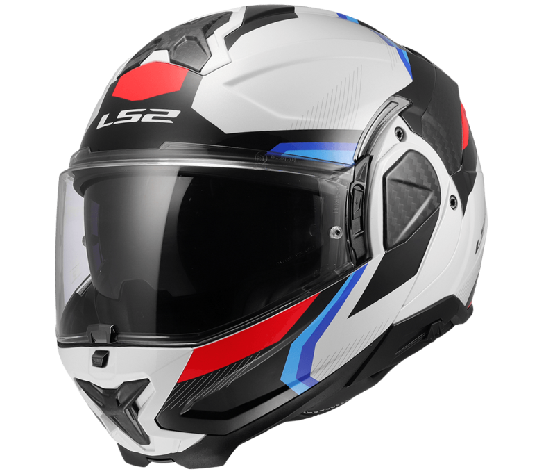 Шолом-трансформер LS2 FF910 Advant II Triple White Blue Red