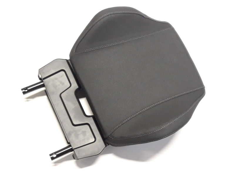 PASSENGER BACK REST, ALL BLACK